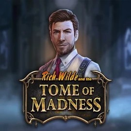 Official Slots logo: Tome of Madness by Play'n GO at LolaJack Casino