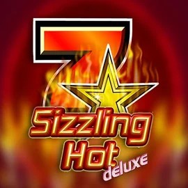 Sizzling Hot Deluxe logo by Novomatic at LolaJack Casino